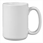 DX8163 15 Oz. USA Made White Ceramic Mug With Full Color Custom Imprint
